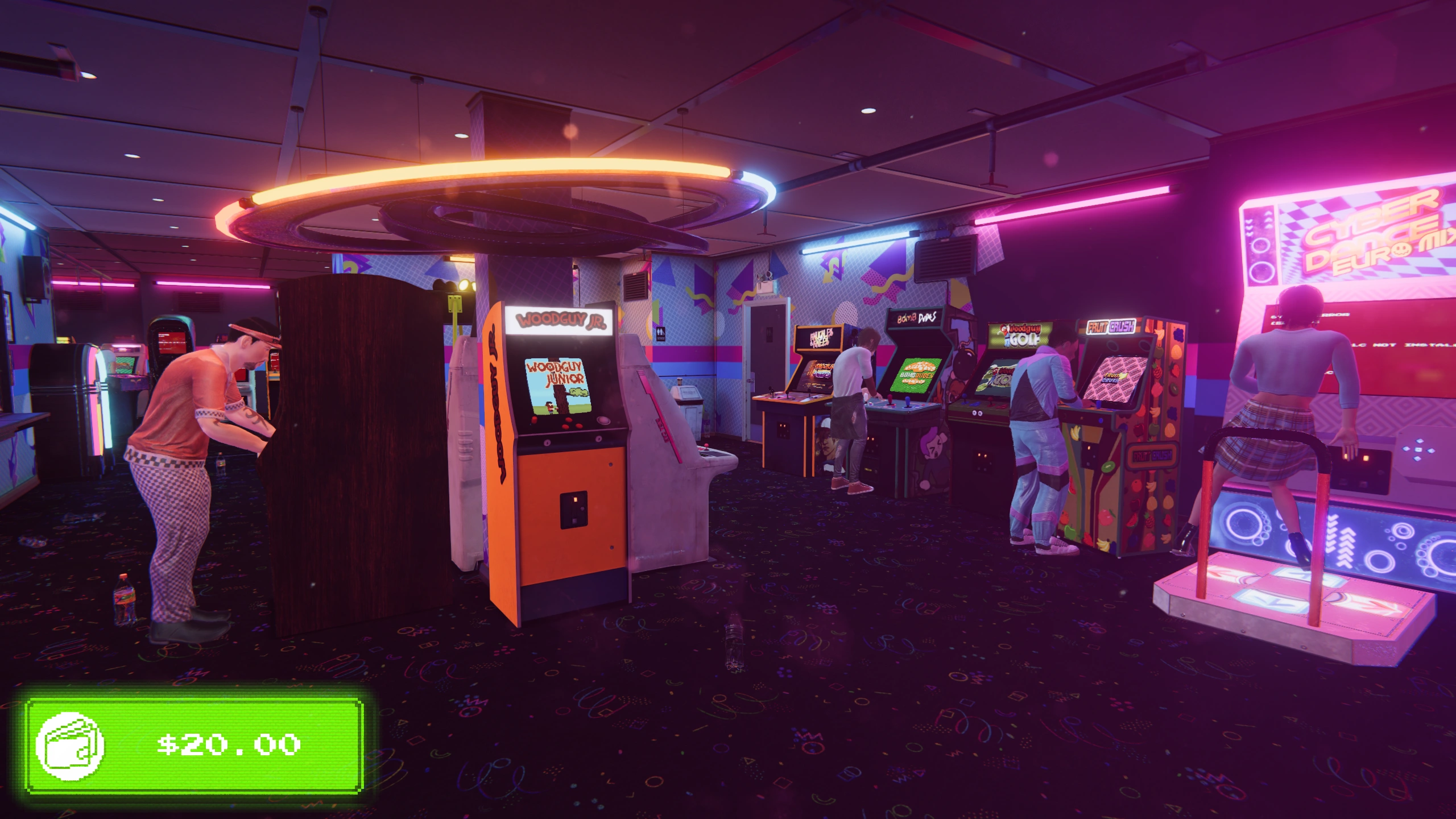 Arcade Paradise with DLSS 5 Off, RTX 3060, 2560×1440