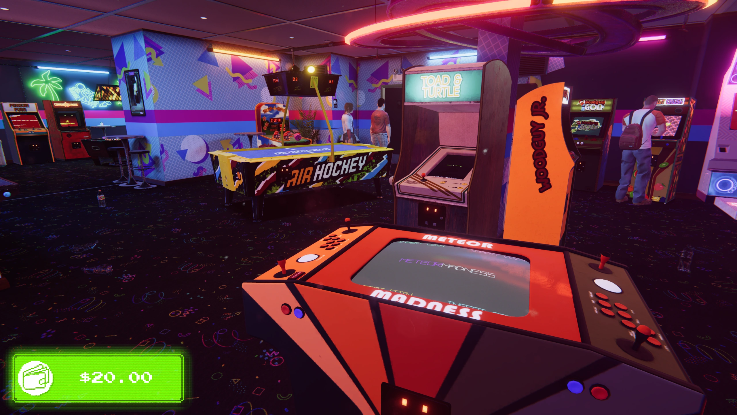Arcade Paradise with DLSS 5 Off, RTX 3060, 2560×1440