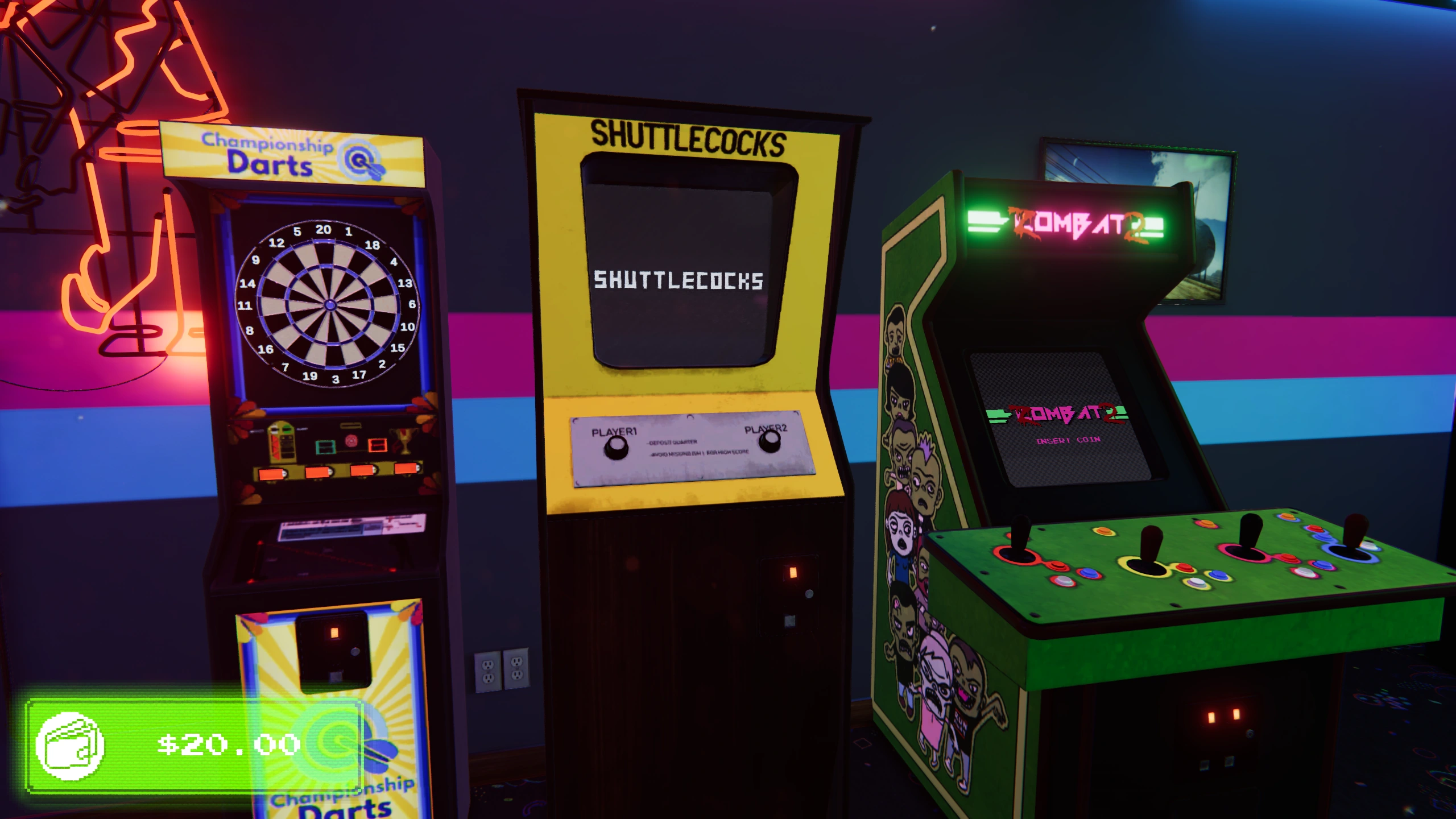 Arcade Paradise with DLSS 5 Off, RTX 3060, 2560×1440