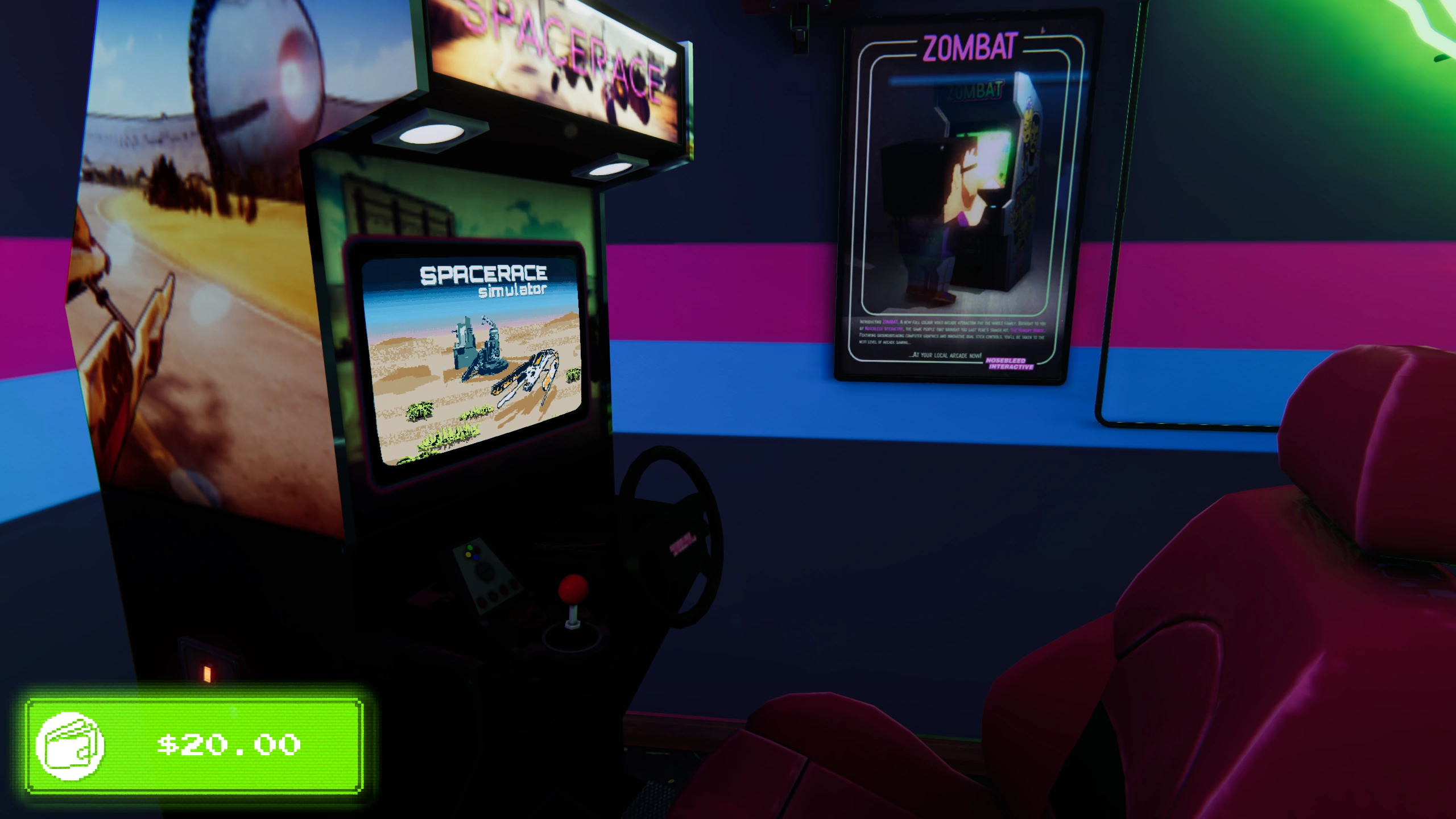 Arcade Paradise with DLSS 5 Off, RTX 3060, 2560×1440