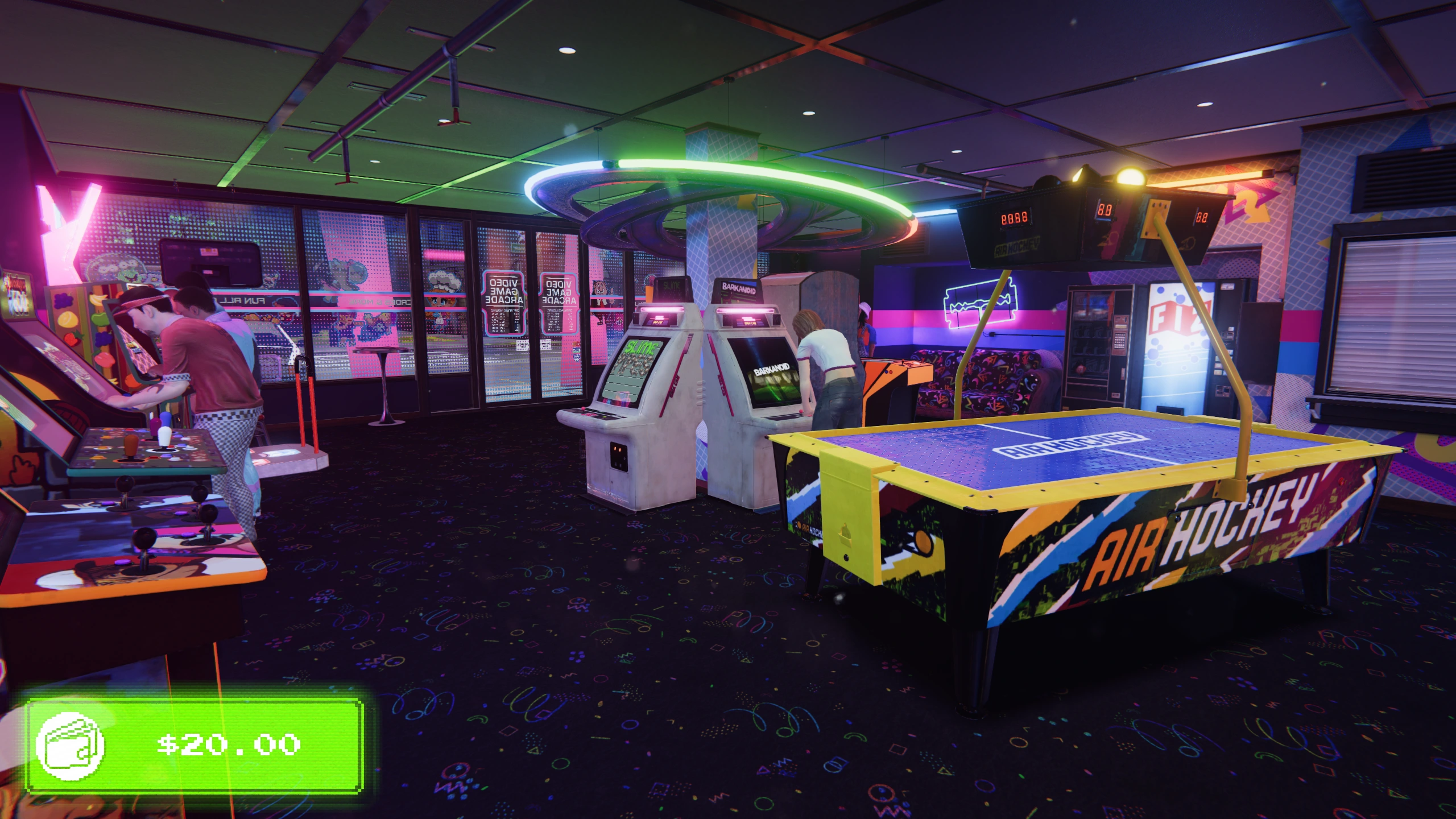 Arcade Paradise with DLSS 5 Off, RTX 3060, 2560×1440