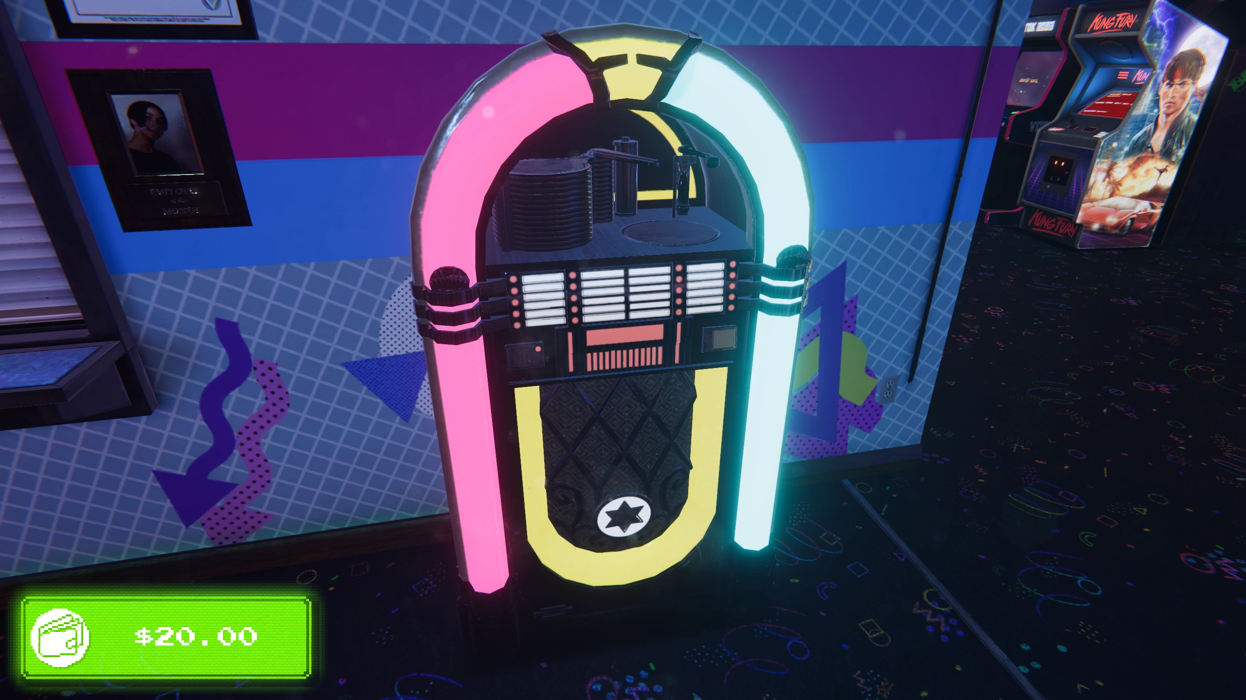 Arcade Paradise with DLSS 5 Off, RTX 3060, 2560×1440