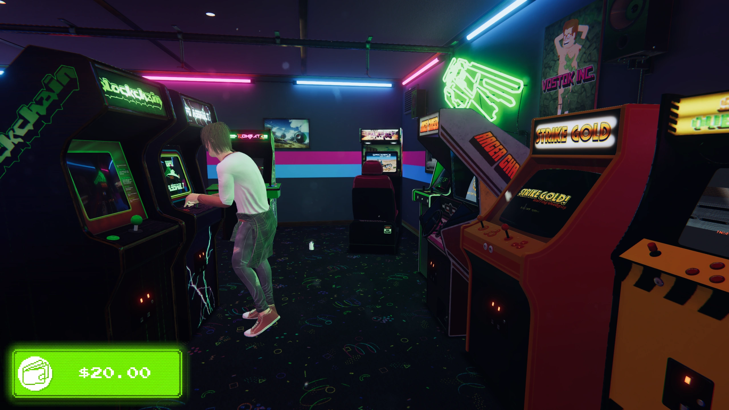 Arcade Paradise with DLSS 5 Off, RTX 3060, 2560×1440