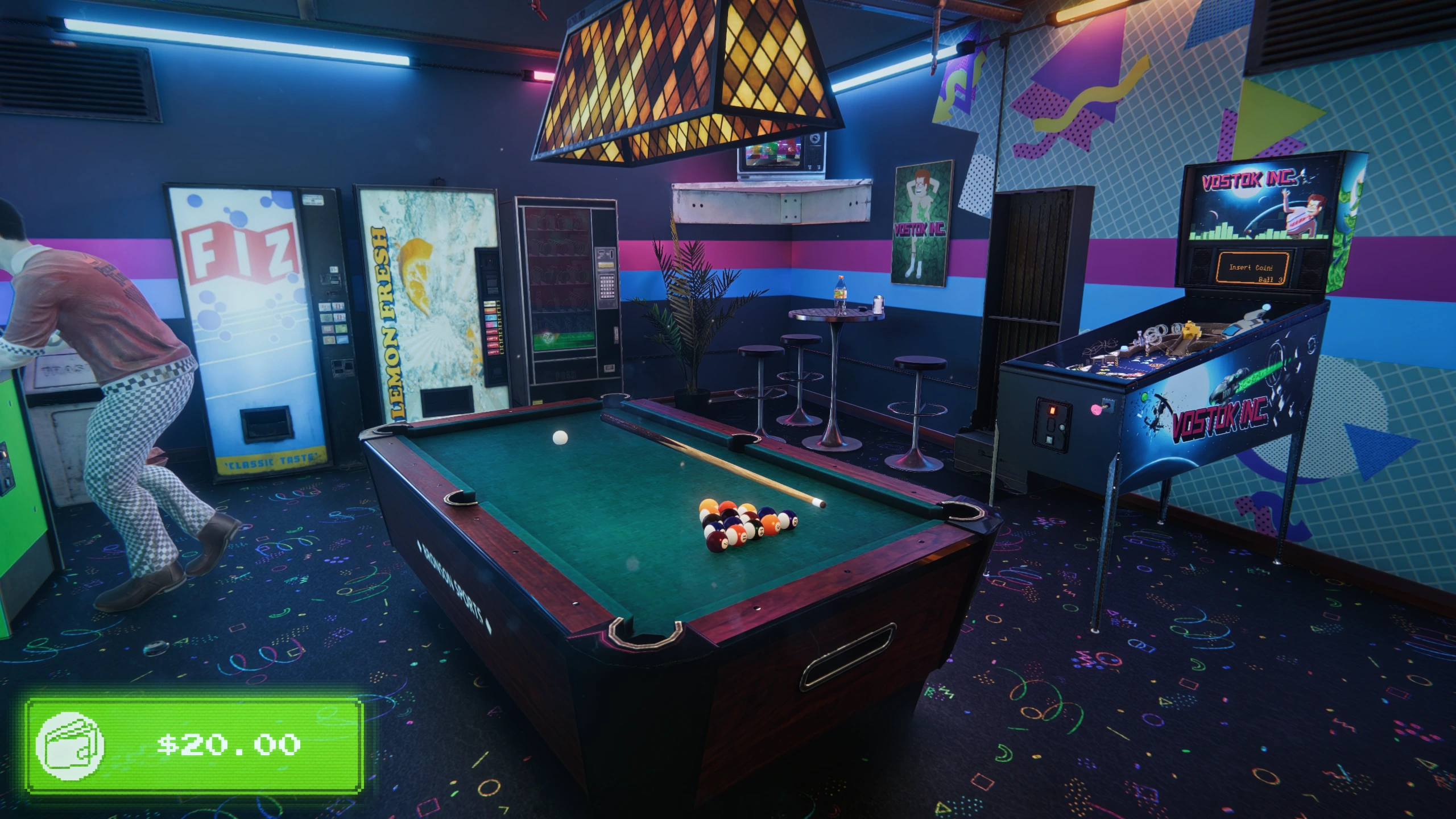 Arcade Paradise with DLSS 5 On, RTX 3060, 2560×1440