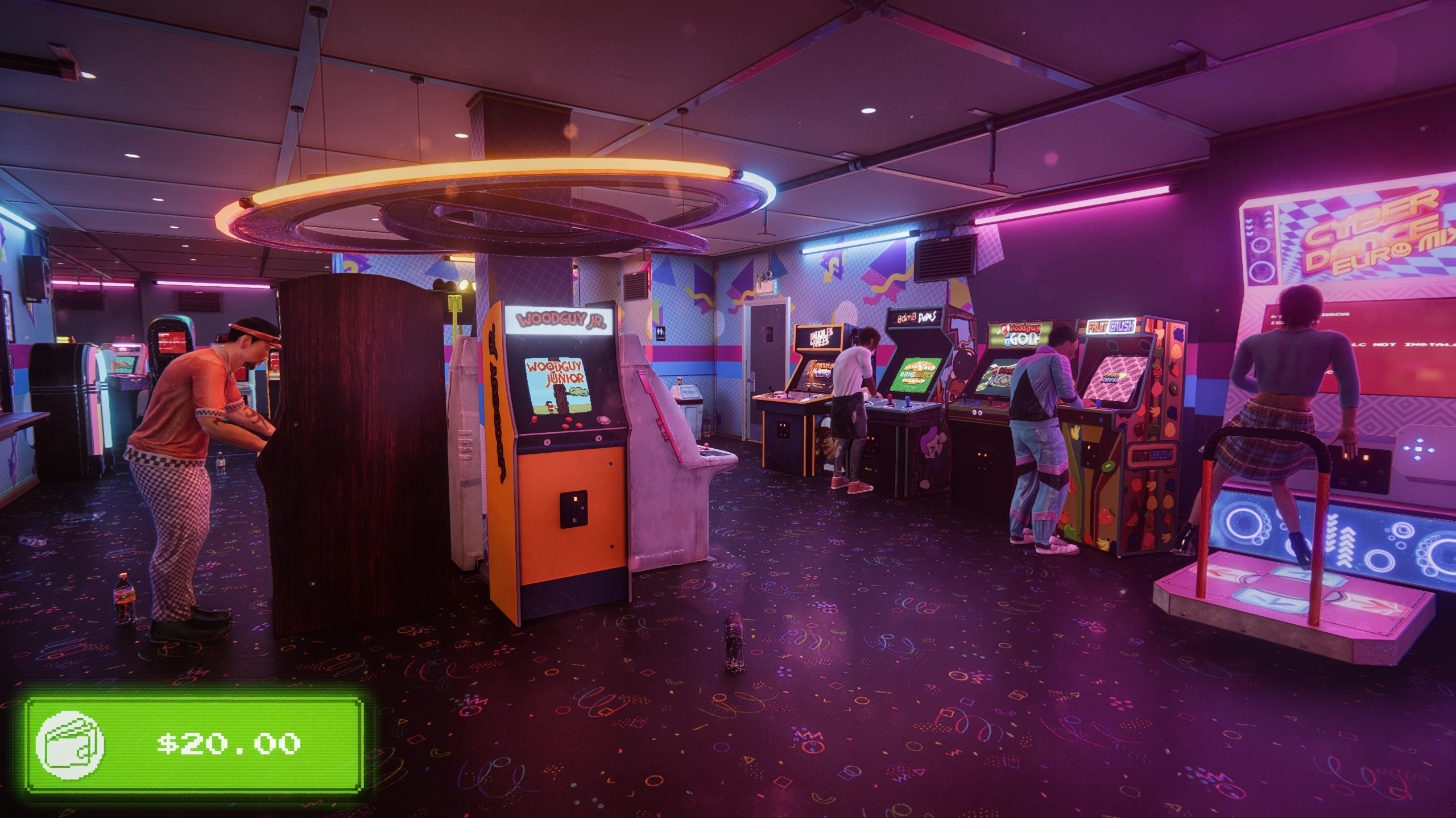 Arcade Paradise with DLSS 5 On, RTX 3060, 2560×1440