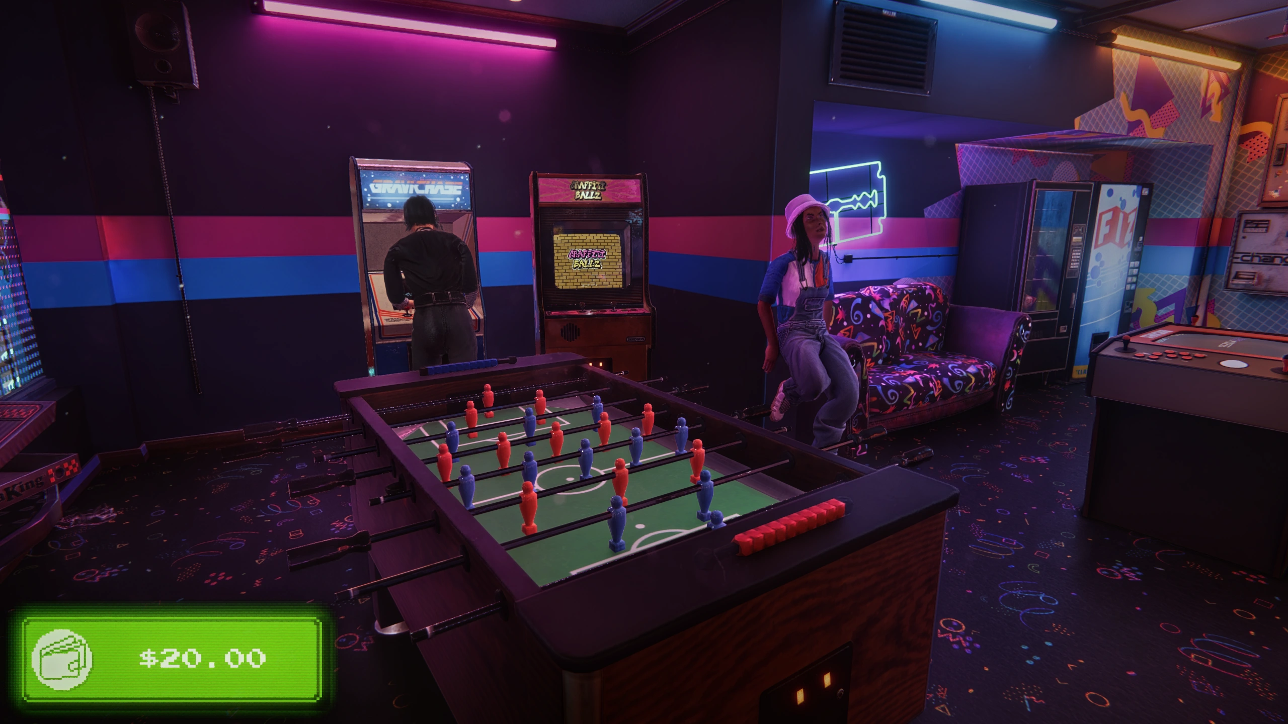 Arcade Paradise with DLSS 5 On, RTX 3060, 2560×1440