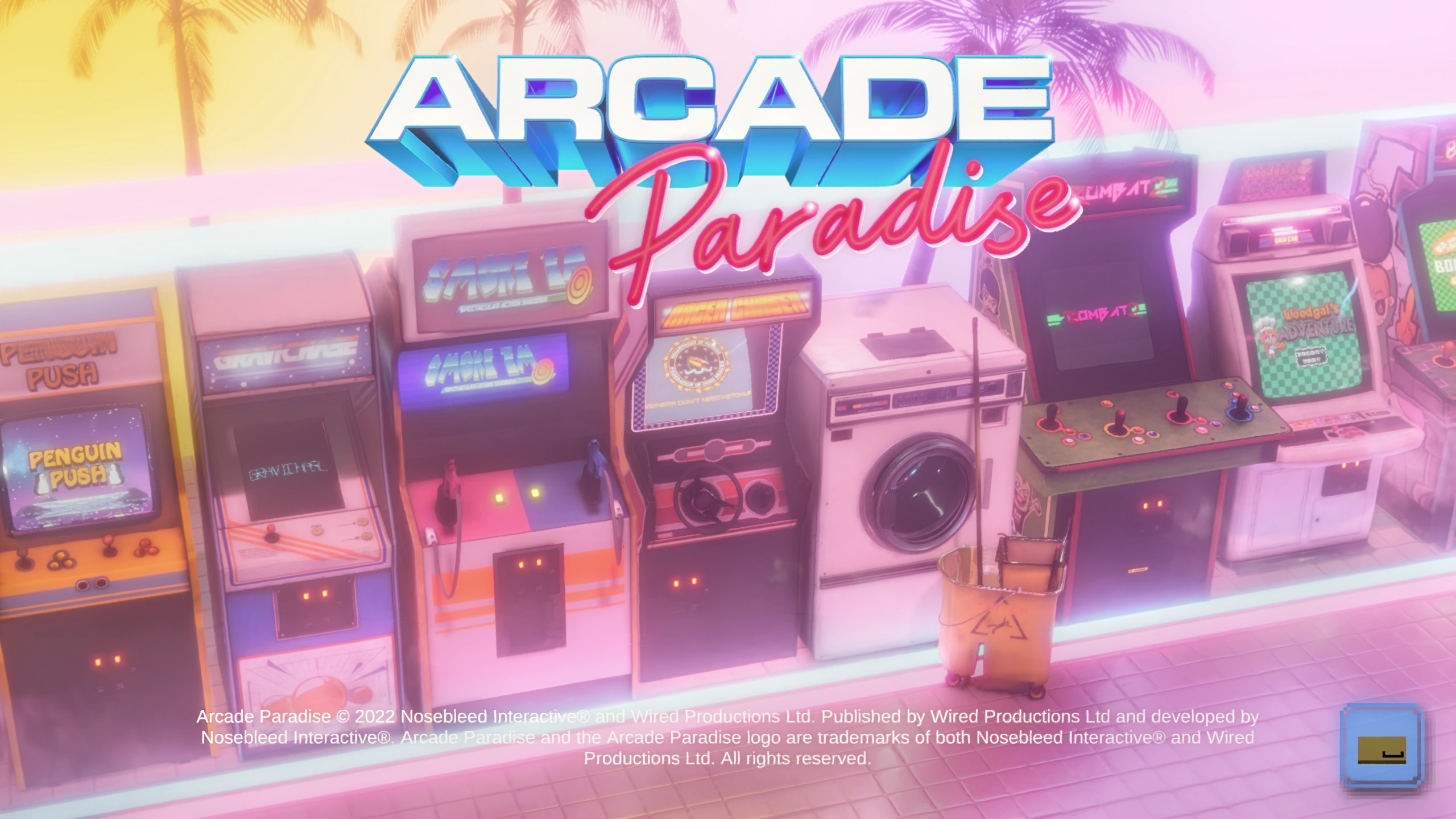 Arcade Paradise with DLSS 5 On, RTX 3060, 2560×1440
