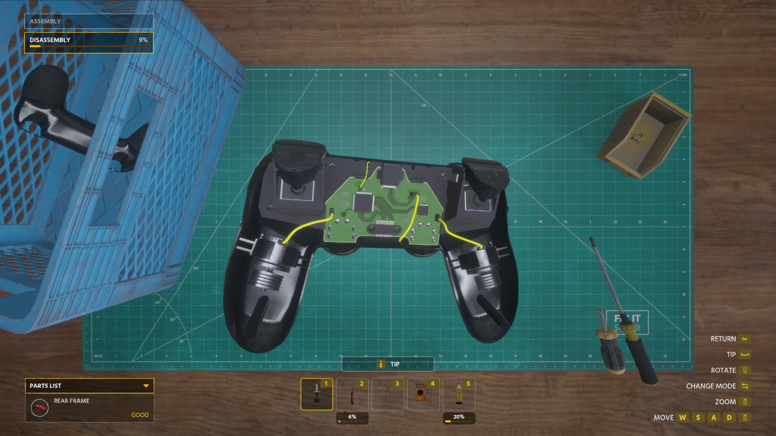 Electrician Simulator with DLSS 5 Off, RTX 3060, 2560×1440