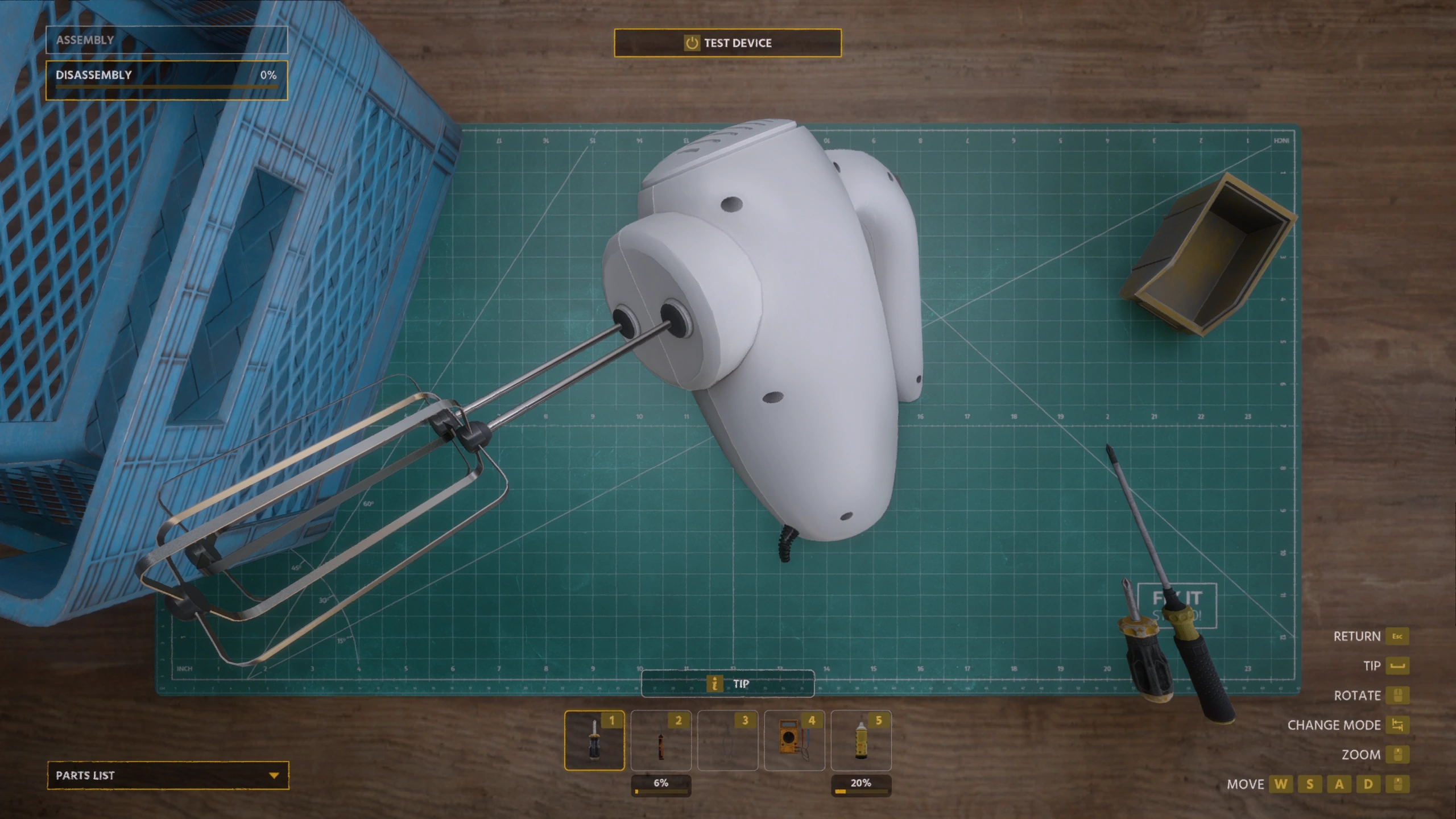 Electrician Simulator with DLSS 5 On, RTX 3060, 2560×1440