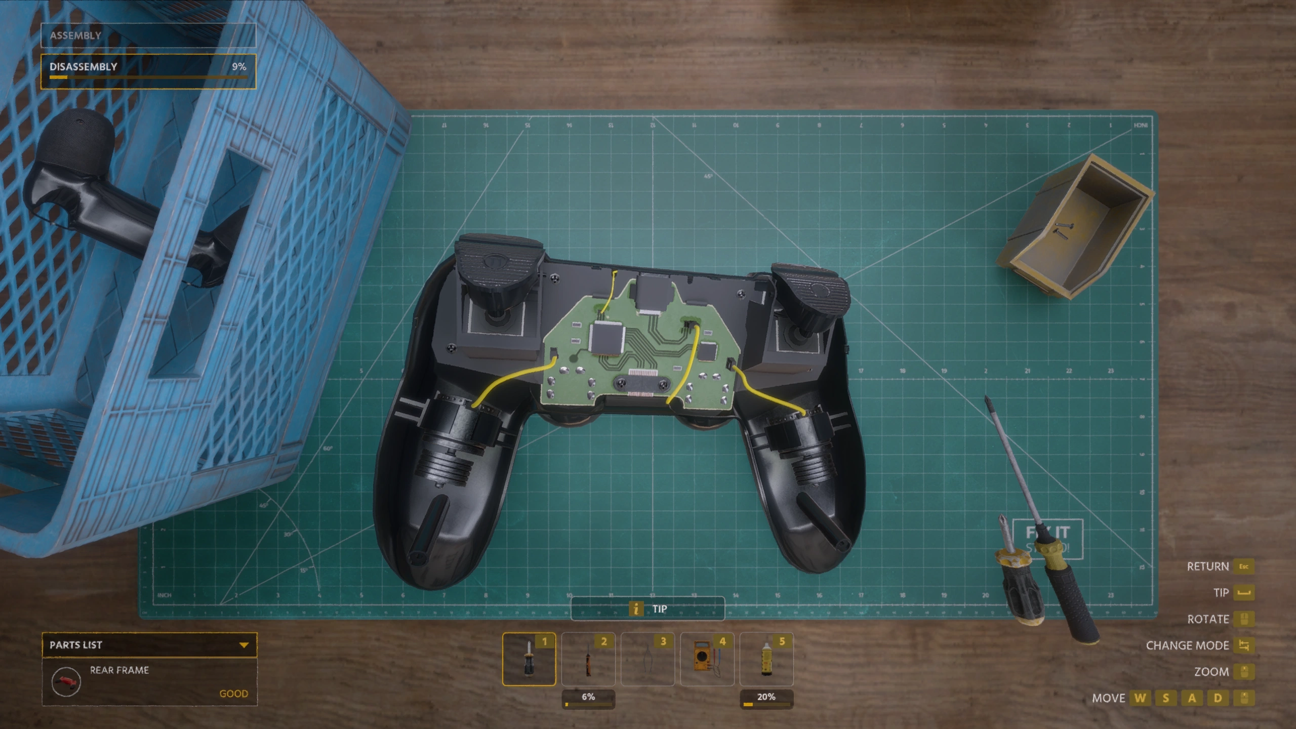 Electrician Simulator with DLSS 5 On, RTX 3060, 2560×1440