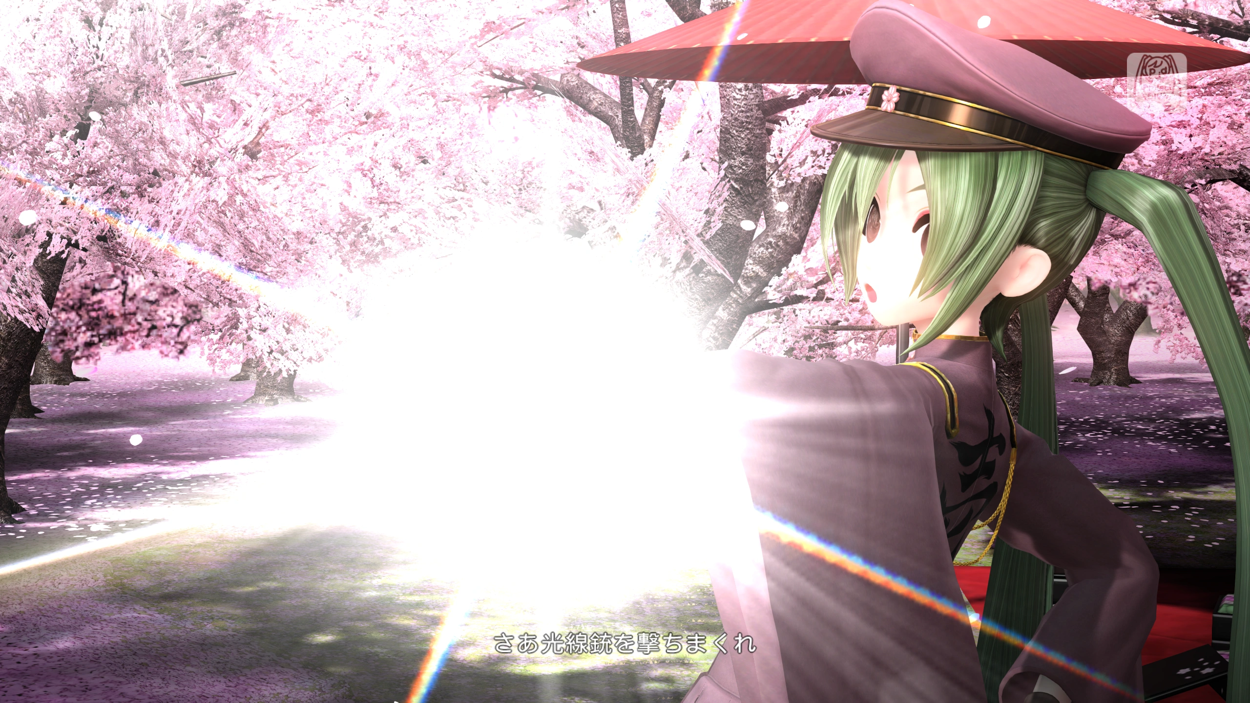 Hatsune Miku: Project Diva Mega Mix+ with DLSS 5 Off, RTX 3060, 2560×1440