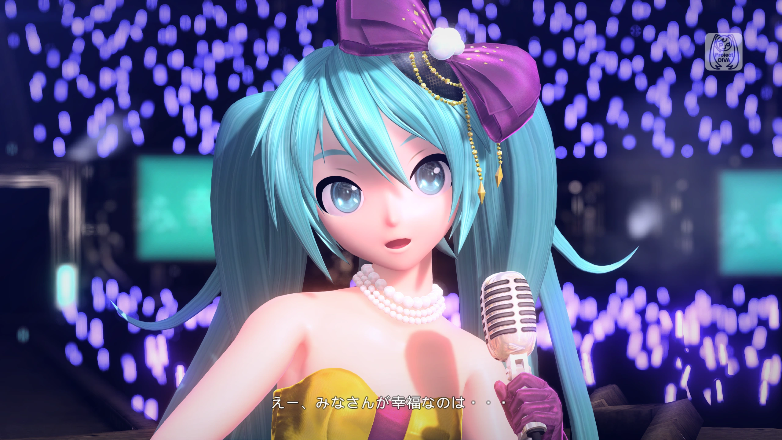 Hatsune Miku: Project Diva Mega Mix+ with DLSS 5 Off, RTX 3060, 2560×1440