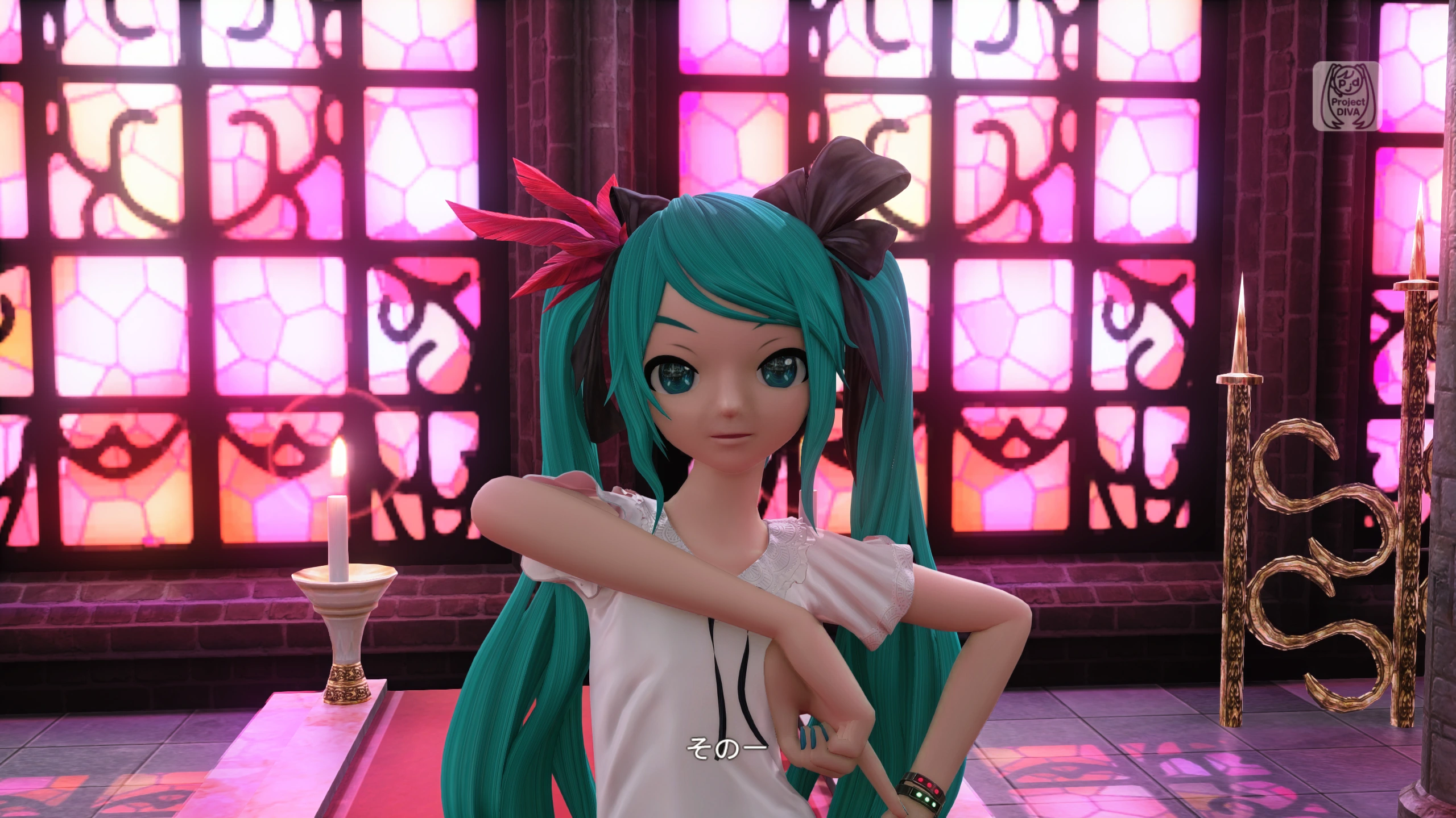 Hatsune Miku: Project Diva Mega Mix+ with DLSS 5 On, RTX 3060, 2560×1440