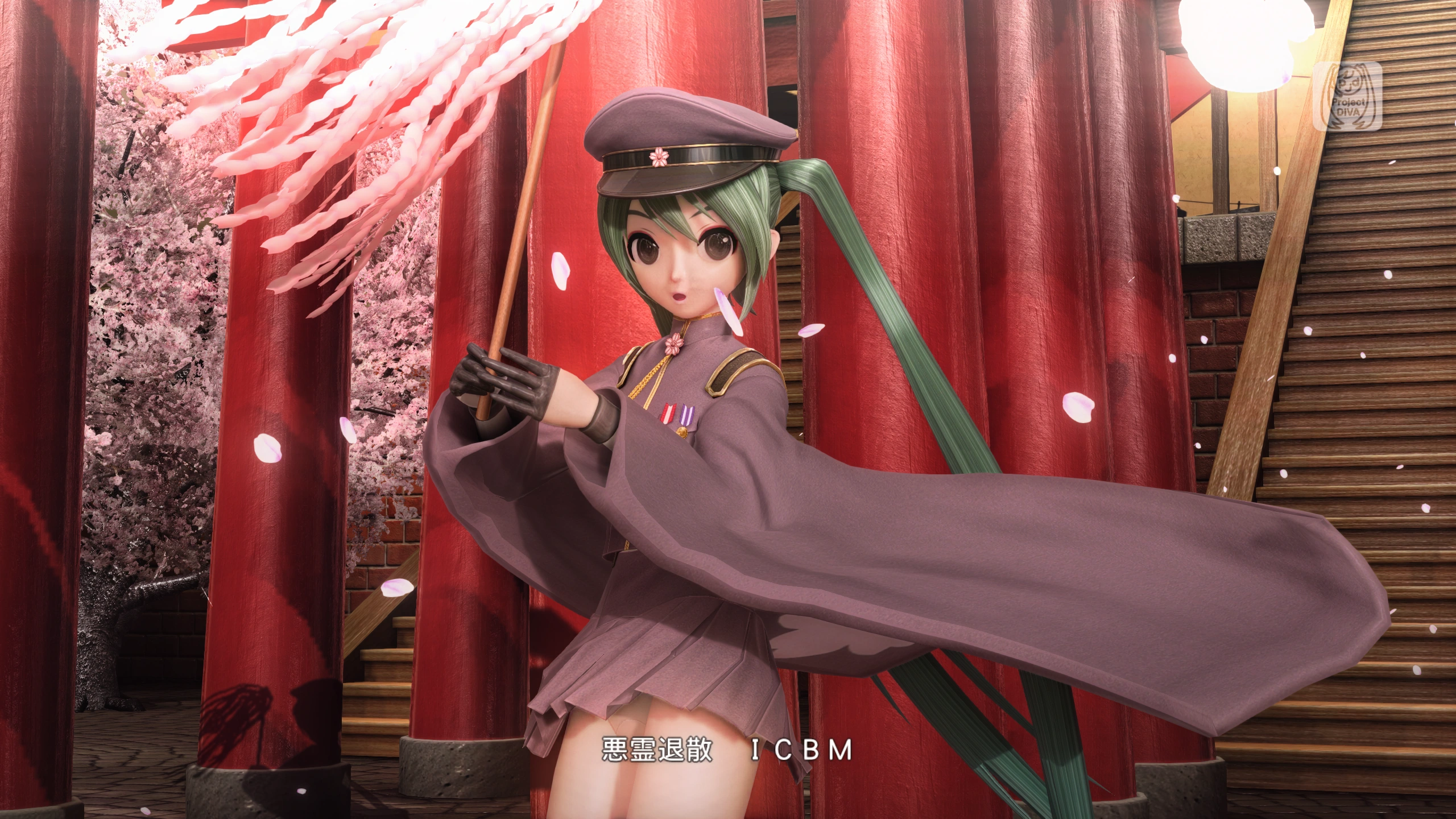 Hatsune Miku: Project Diva Mega Mix+ with DLSS 5 On, RTX 3060, 2560×1440