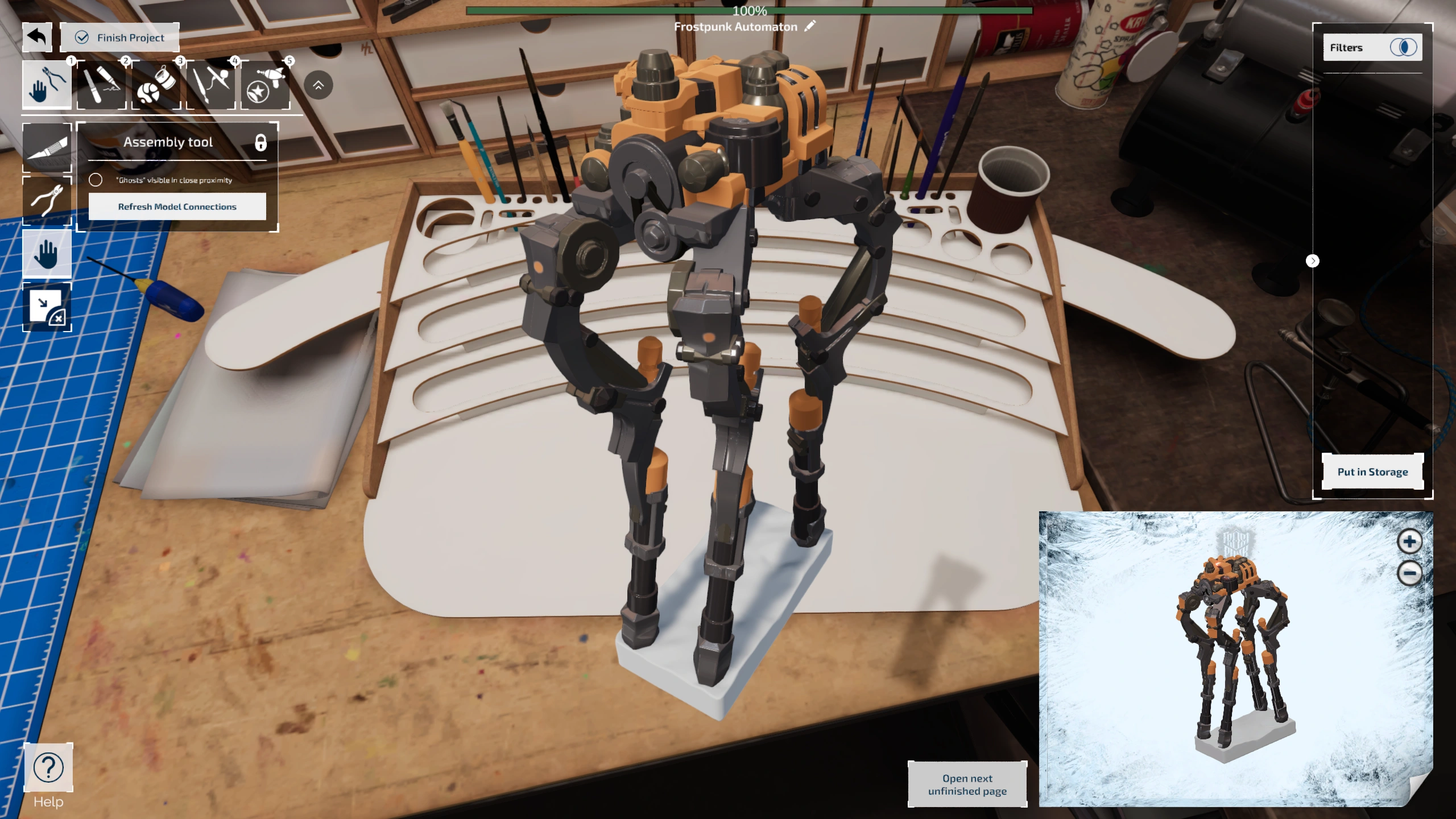 Model Builder with DLSS 5 Off, RTX 3060, 2560×1440