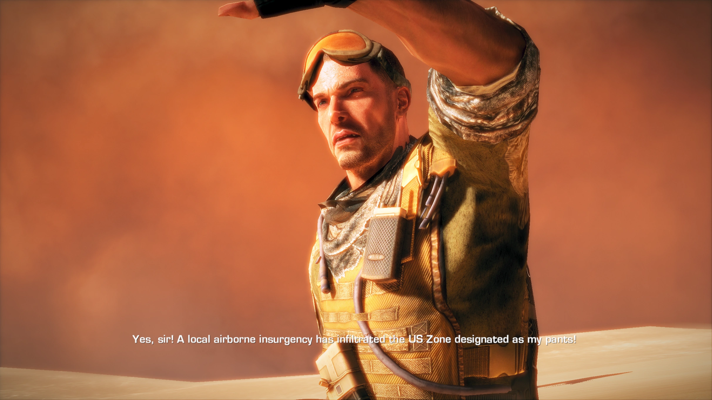 Spec Ops: The Line with DLSS 5 Off, RTX 3060, 2423×1363