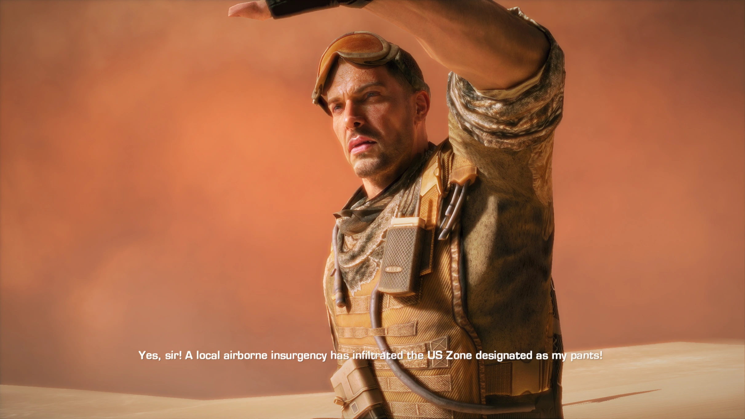 Spec Ops: The Line with DLSS 5 On, RTX 3060, 2423×1363