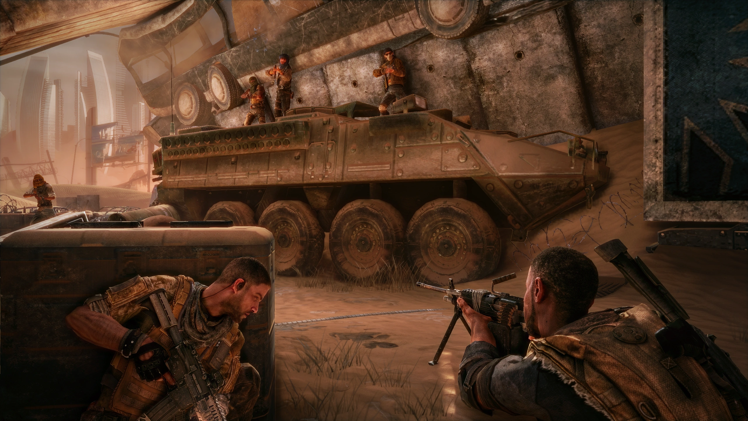Spec Ops: The Line with DLSS 5 On, RTX 3060, 2560×1440