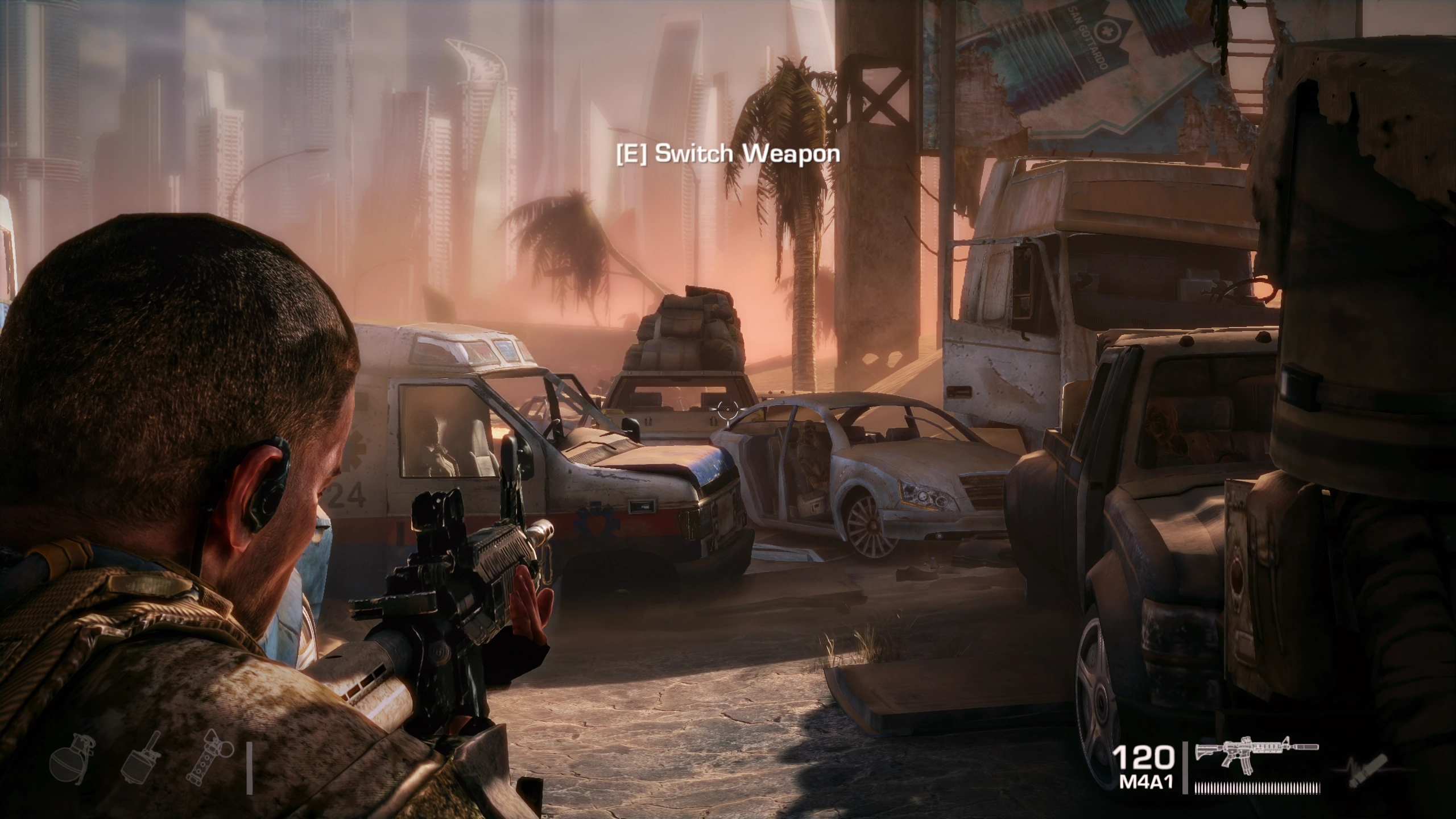 Spec Ops: The Line with DLSS 5 On, RTX 3060, 2560×1440