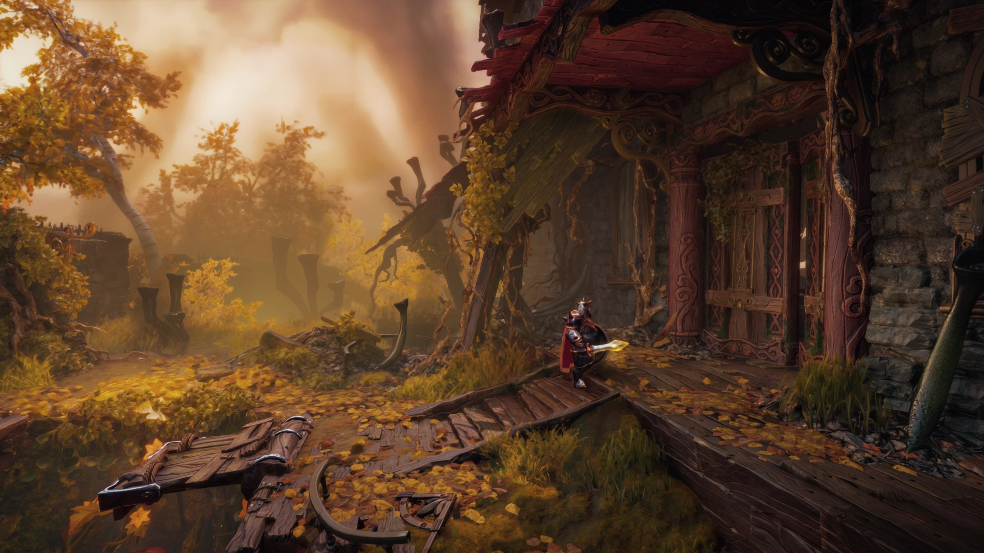 Trine 4: The Nightmare Prince with DLSS 5 On, RTX 3060, 1920×1080